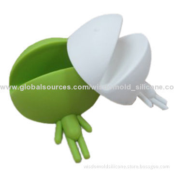 Silicone mobile phone holder with fashionable style